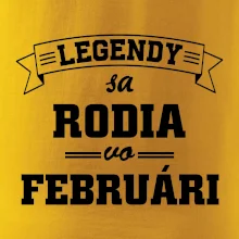 Legendy sa rodia vo februári
