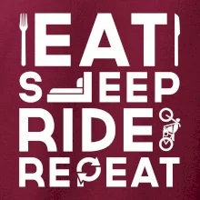 Eat sleep ride moto