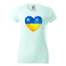 Ukrajina srdce vlajka Ukrajina srdce vlajka