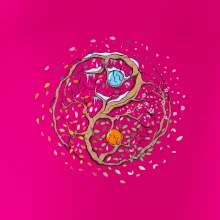 Yin & Yang strom - zima, leto