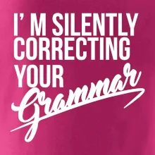 Correcting grammar Correcting grammar