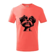 Čiernobiela karikatúra Ši-tzu