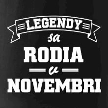 Legendy sa rodia v novembri