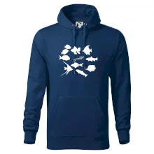 Potápač ryby štvorec