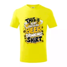 This Is My Official Drinking Shirt - chmel