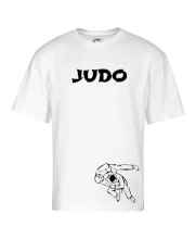 Judo nápis + postavy