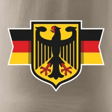 Nemecká orlica a vlajka