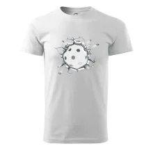 Florbal lopta v triku Florbal lopta v triku