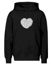 Odtlačok prsta srdce