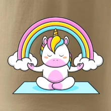 Yoga jednorožec - dúha