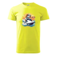 Bígel na vodnom skútri