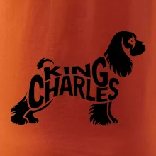 Kavalier king Charles španiel nápis v tele