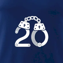 Narodeninové tričko pre policajta - putá 20