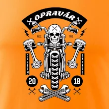 Motorkár  lebka opravár