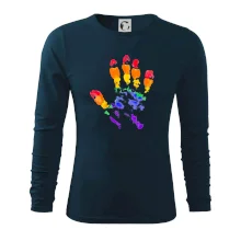LGBT hand print