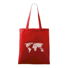 Mapa sveta odtlačok