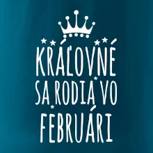 Kráľovné sa rodia vo februári
