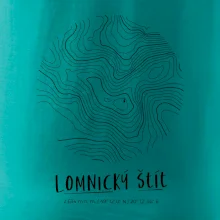 Lomnický štít - vrstevnice v kruhu