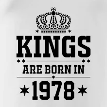 Kings are born in 1978 Kings are born in 1978