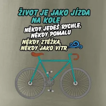 Život je jako jízda na kole