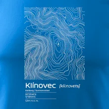 Klínovec - vrstevnice v obdĺžniku