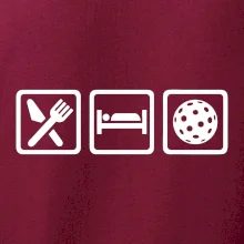 Eat sleep floorball v rade