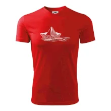 Letná romantika - papierová loďka