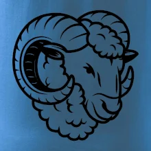 Biela Hlava barana obrys