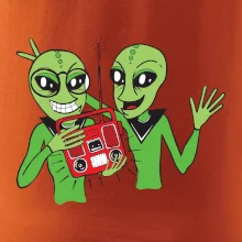 Ufo a rádio (Pecka design)