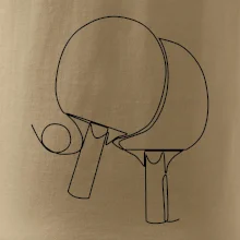 Rakety na stolný tenis jedným ťahom Rakety na stolný tenis jedným ťahom