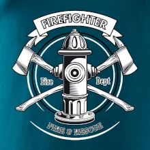 Firefighter logo Fire and rescue