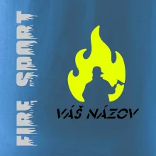 Hasiči - oheň - Váš názov - Prsník + chrbát