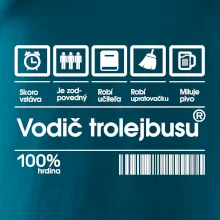 Čiarový kód - Vodič trolejbusu