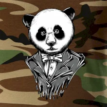 Panda gentleman