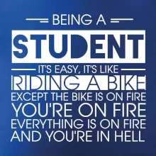 Being a student - bike Being a student - bike