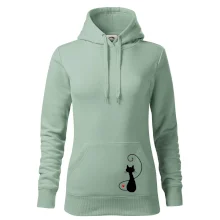 Zamilovaná mačka spredu