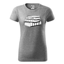 Knihy čiernobiele na sebe