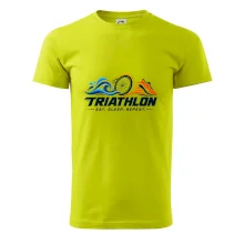 Triatlon plavání kolo a běh eat sleep repeat