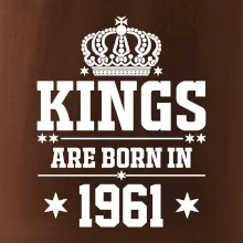 Kings are born in 1961