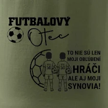 Futbalový otec - Dvaja synovia (vaše meno a číslo)
