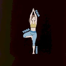 Calm yoga power (Radek Pilař ART)