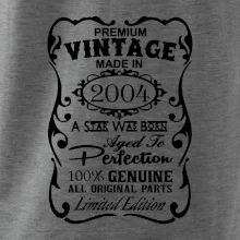 Vintage Etiketa - 2004