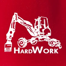 Hard Work kráčajúce rýpadlo