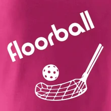 Floorball nápis šikmo