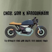 Chcel som motorku - narodeniny
