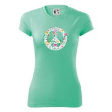 Peace and love symbol