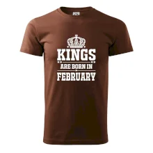 Kings are born in February