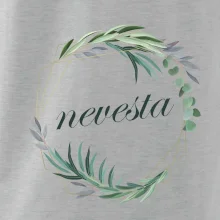 Nevesta kvetinový kruh zelený