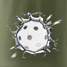 Florbal lopta v triku