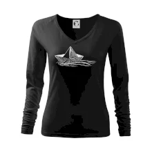 Letná romantika - papierová loďka